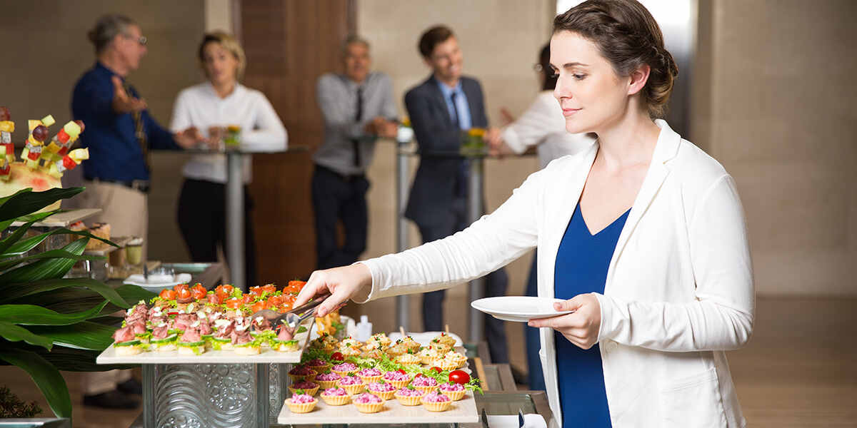 trade show food ideas